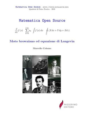 cover image of Moto browniano ed equazione di Langevin